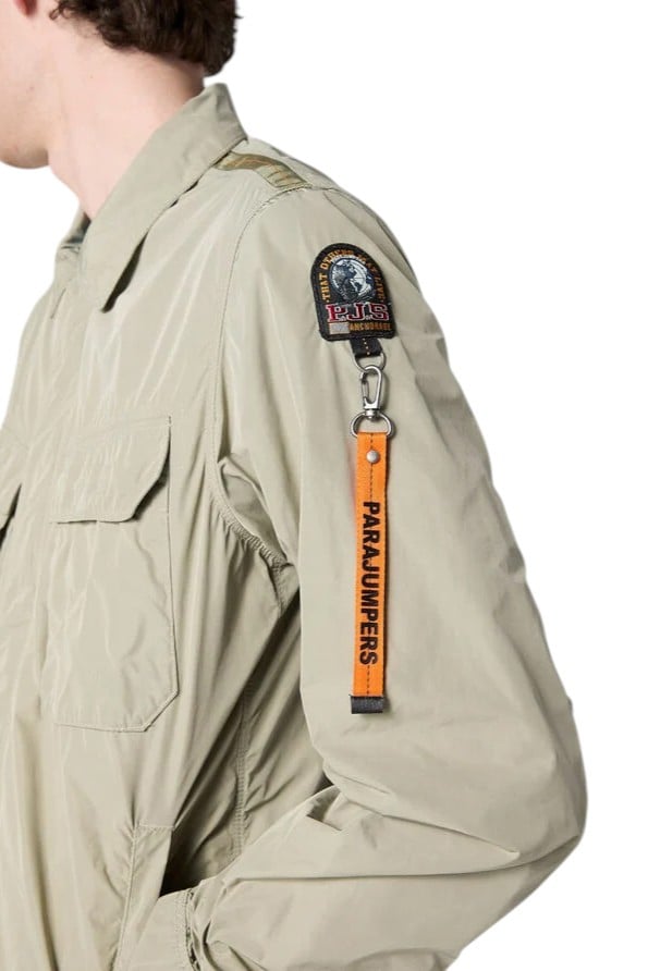 Parajumpers Veste Millard poches plaquées poitrine Silver Sage Parajumpers PJS Homme PMSIRMO1 0327 Groen