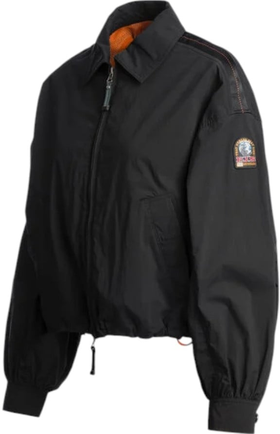 Parajumpers Blouson Noir Laurette manches chauve souris poignets chemise Parajumpers Femme PWJKUM310541 Zwart