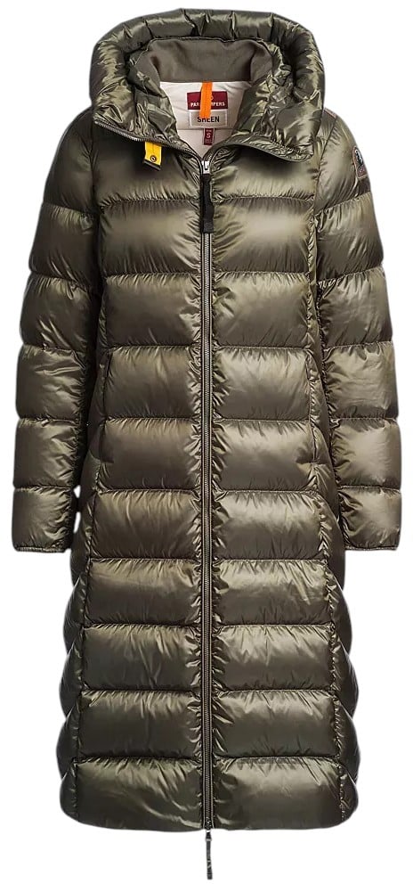 Parajumpers Doudoune longue Leah capuche Olive Grey Parajumpers Femme PWPUSX33 0103 Divers
