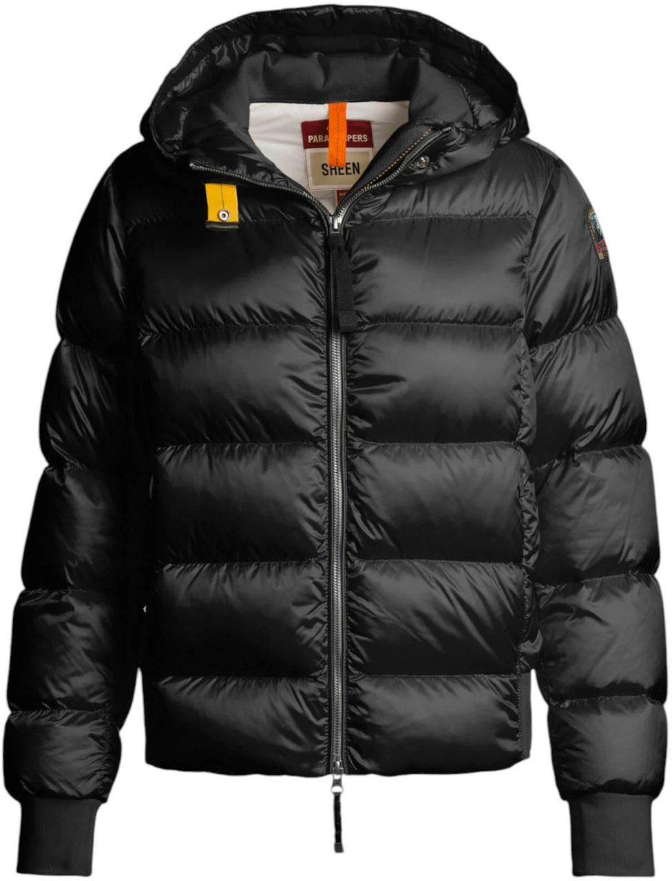 Parajumpers Doudoune Mariah noir courte capuche Parajumpers Femme PWPUSX42 0541 Zwart