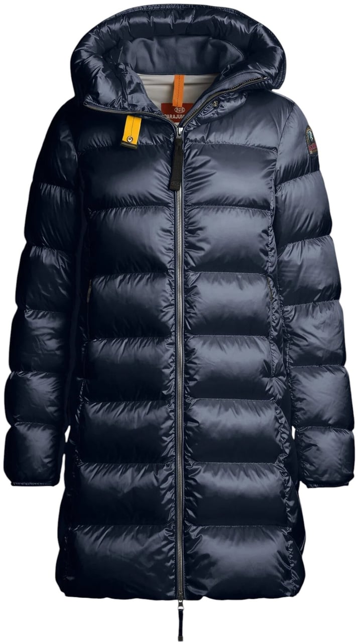 Parajumpers Doudoune Marion long médium Blue Navy capuche Parajumpers Femme PWPUSX34 0316 Divers