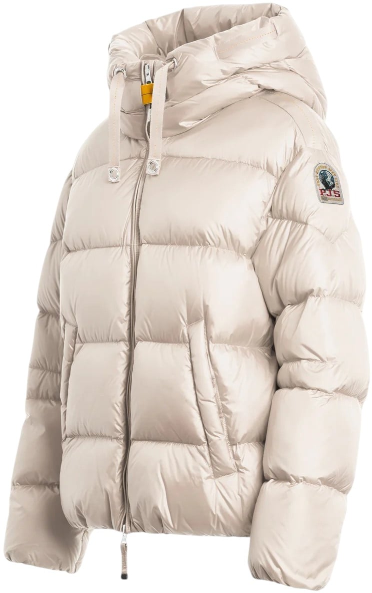 Parajumpers Doudoune Tilly courte Moonbean ecru capuche ruban Parajumpers Femme PWPUHY32 0775 Divers