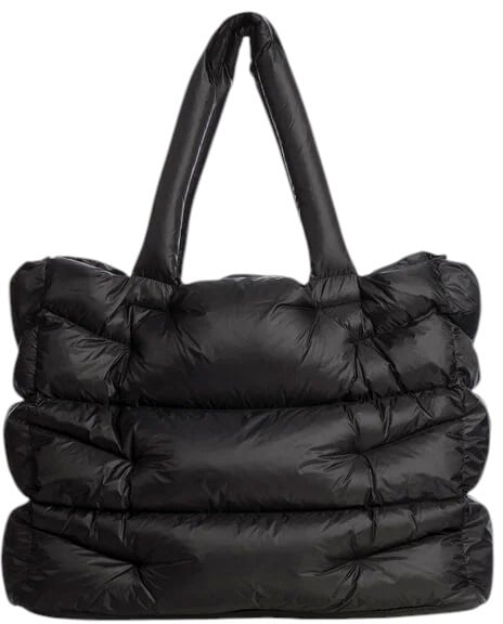 Parajumpers Cabas doudoune noir Hollywood top Handle PJS Parajumpers Homme Femme PABABA32 Zwart