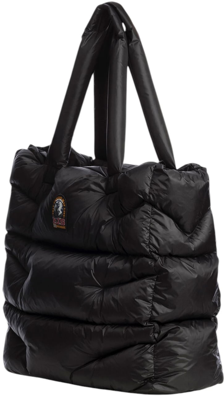 Parajumpers Cabas doudoune noir Hollywood top Handle PJS Parajumpers Homme Femme PABABA32 Zwart