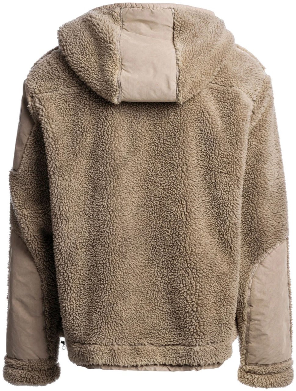 Parajumpers Blouson polaire bouclette Camaglio sable capuche Parajumpers Homme PMFLPY01 0772 Beige