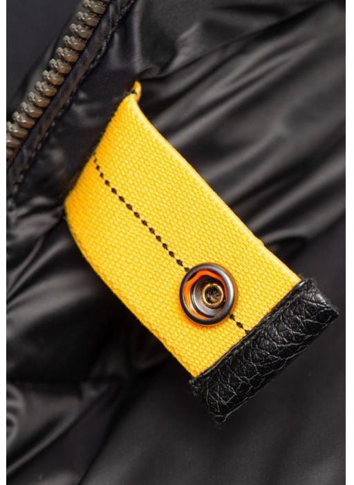 PARAJUMPERS Nero Hoody Bomber Jacket Zwart