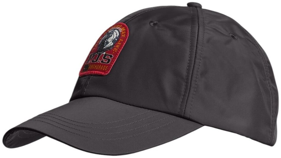 Parajumpers Casquette doublé polaire Patch Cap noir PABCHA06 0541 Parajumpers Zwart