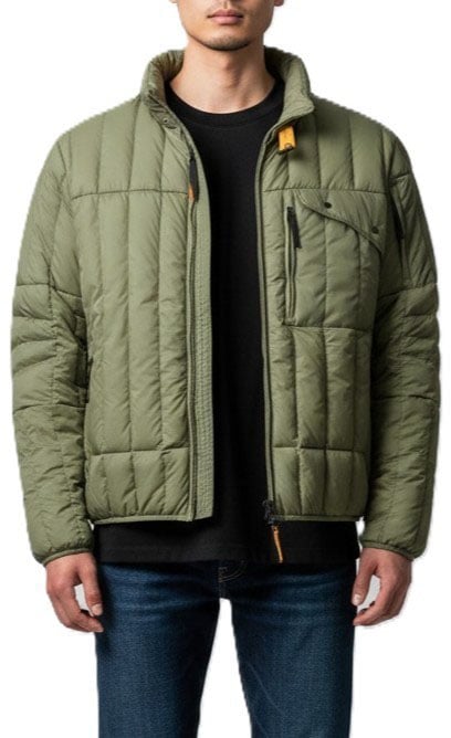 Parajumpers Doudoune Kuon vert Lichen Kaki PMPUIP01 0284 Parajumpers PJS Homme Divers