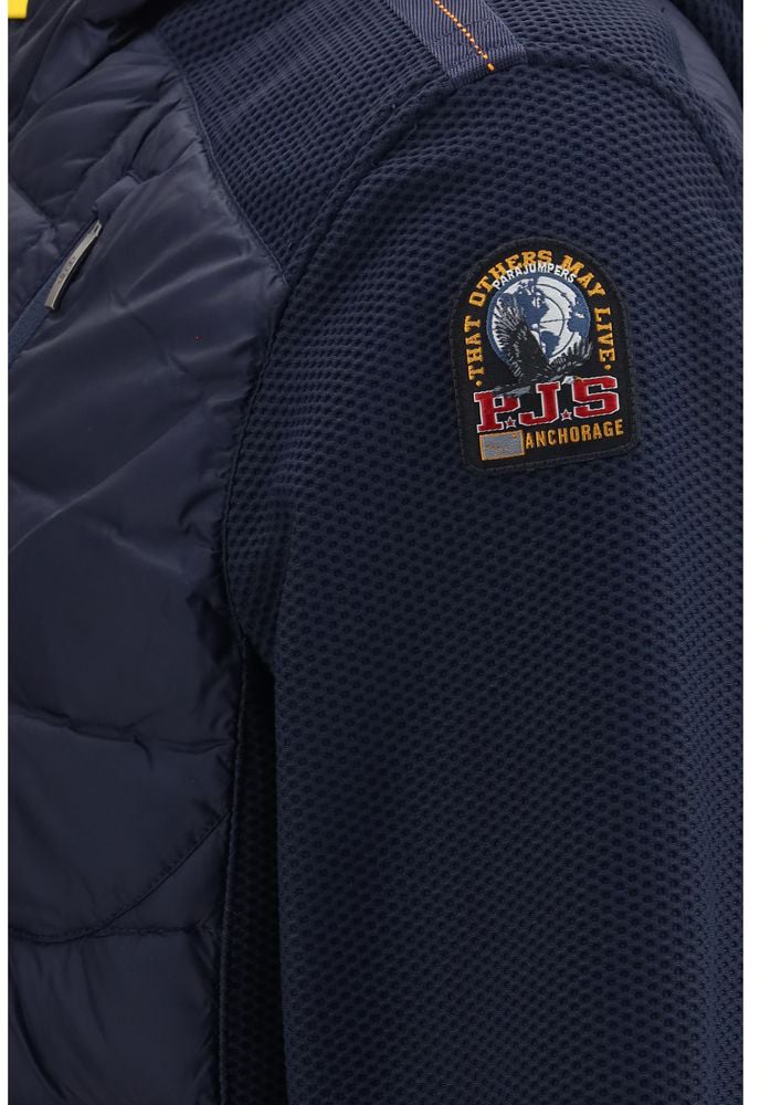 Parajumpers Blue Goose Down Shell Jacket Blauw