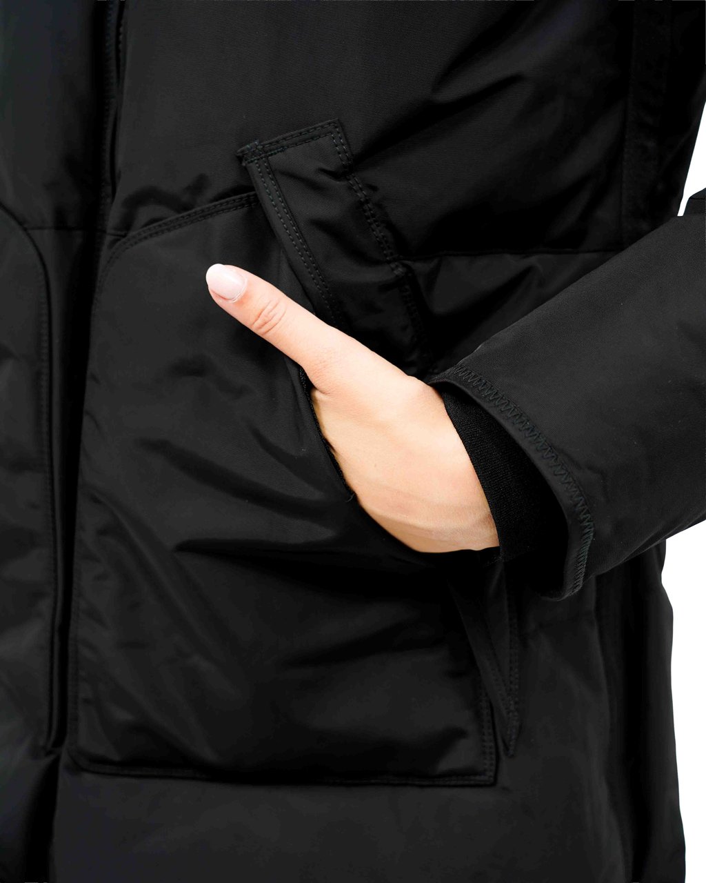 Parajumpers Long Bear Jas Zwart