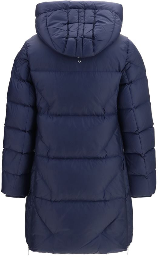 Parajumpers Blue Goose Down Full-Length Jacket Blauw