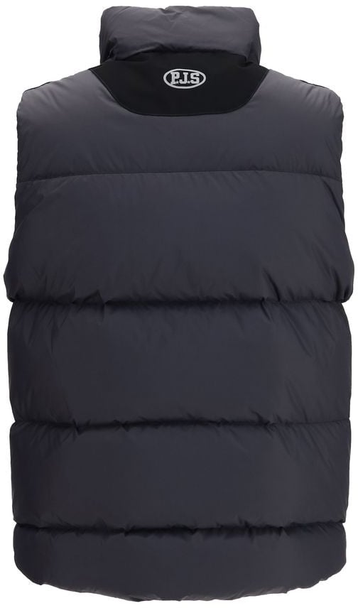 Parajumpers Black Polyamide Sleeveless Jacket Zwart