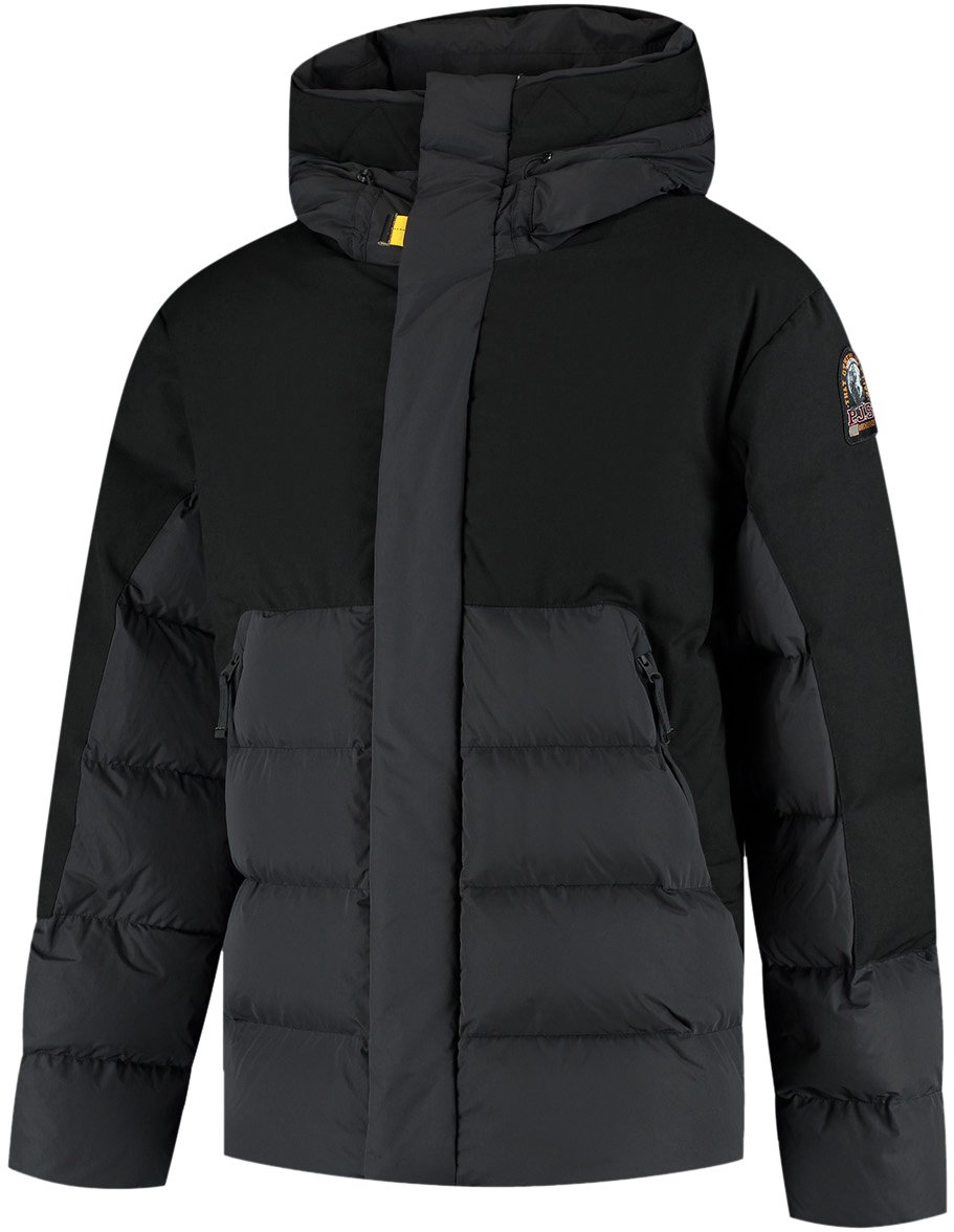 Parajumpers Hooded Down Jacket Koto Zwart