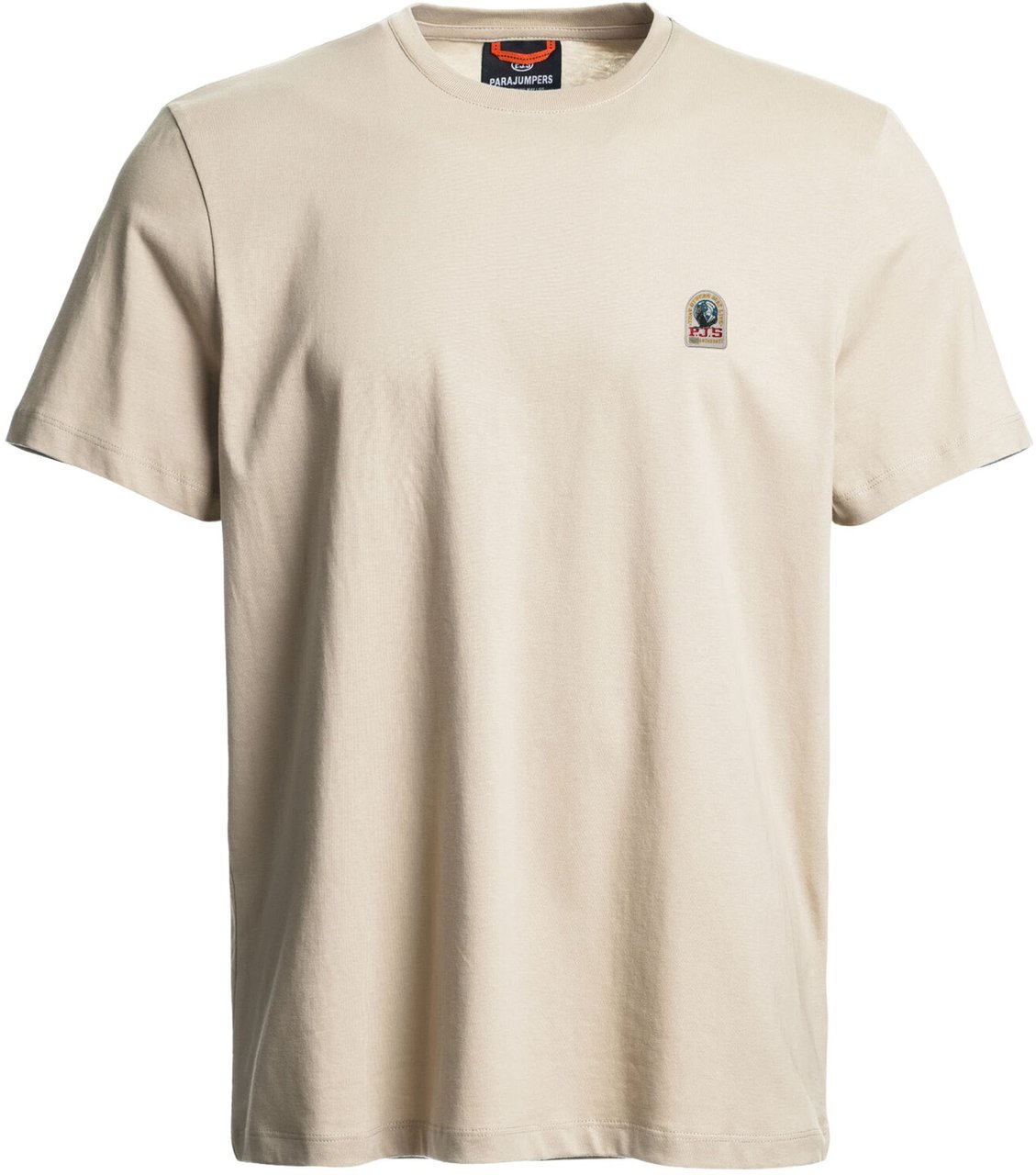 Parajumpers Patch Tee T-shirts Beige Pmtser01 Beige