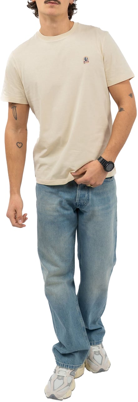 Parajumpers Patch T-Shirt Beige