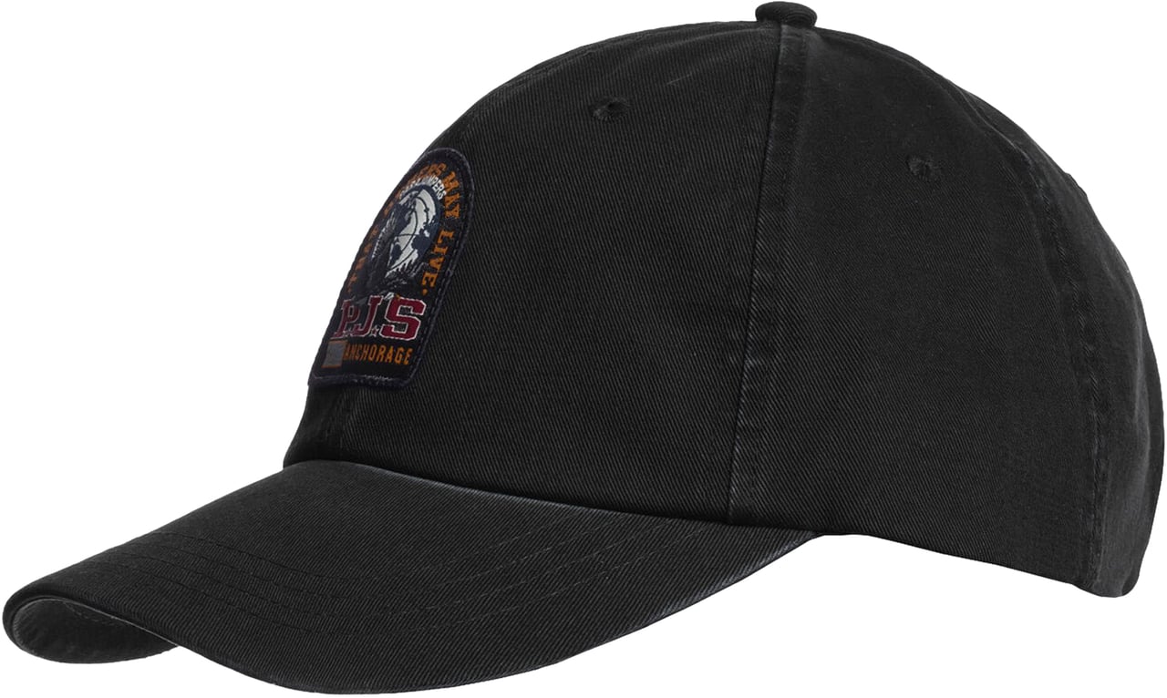 Parajumpers Parajumpers Patch Cap Petten Zwart Pabcha02 Zwart
