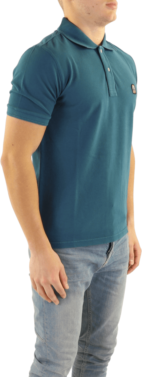 Parajumpers Heren Patch Polo Groen