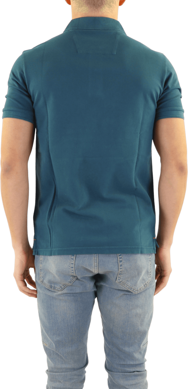 Parajumpers Heren Patch Polo Groen