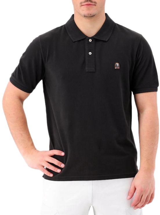 Parajumpers Parajumpers Polo Zwart Patch Zwart