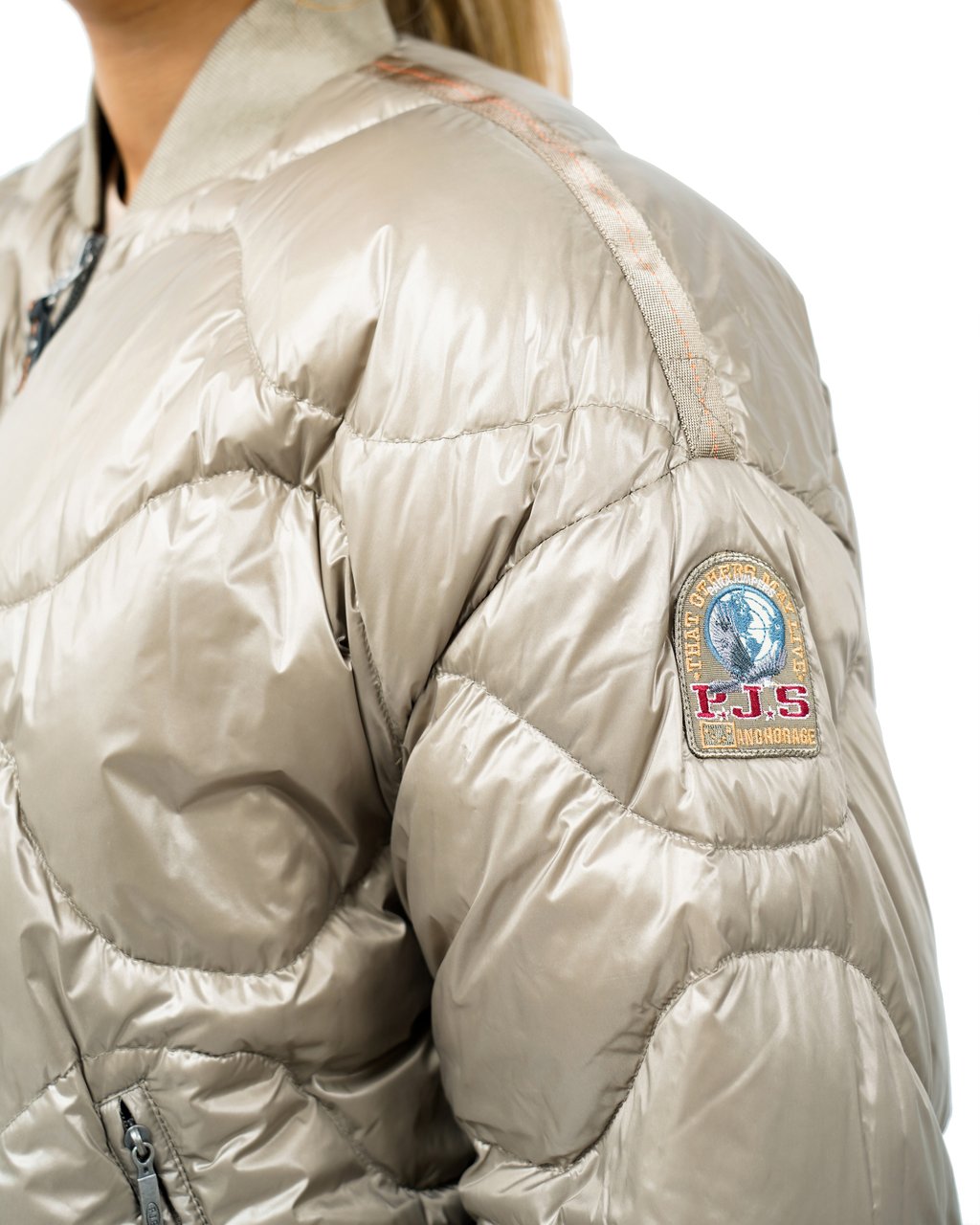 Parajumpers Bomb Reversible Down Bomber Groen