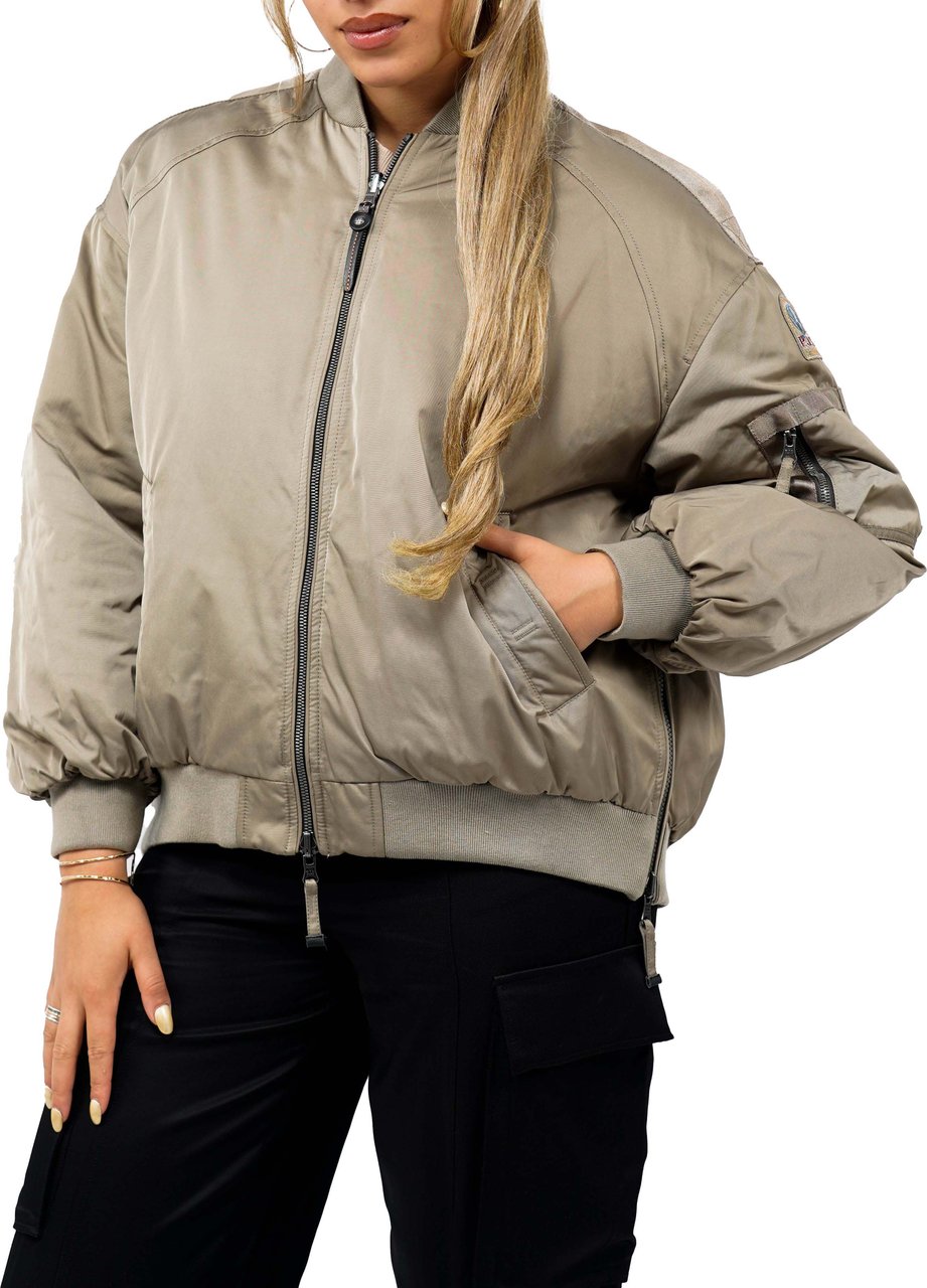 Parajumpers Bomb Reversible Down Bomber Groen
