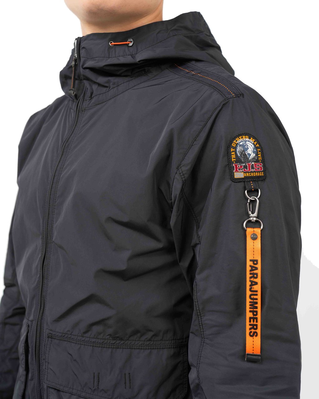 Parajumpers Jonty Hooded Zomerjas Zwart