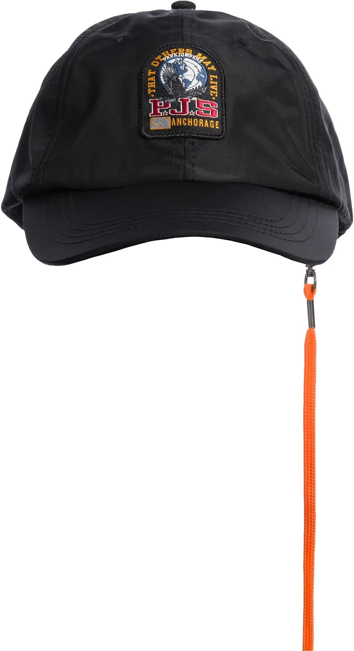 Parajumpers Parajumpers Pet Zwart Bravo Cap Black Zwart