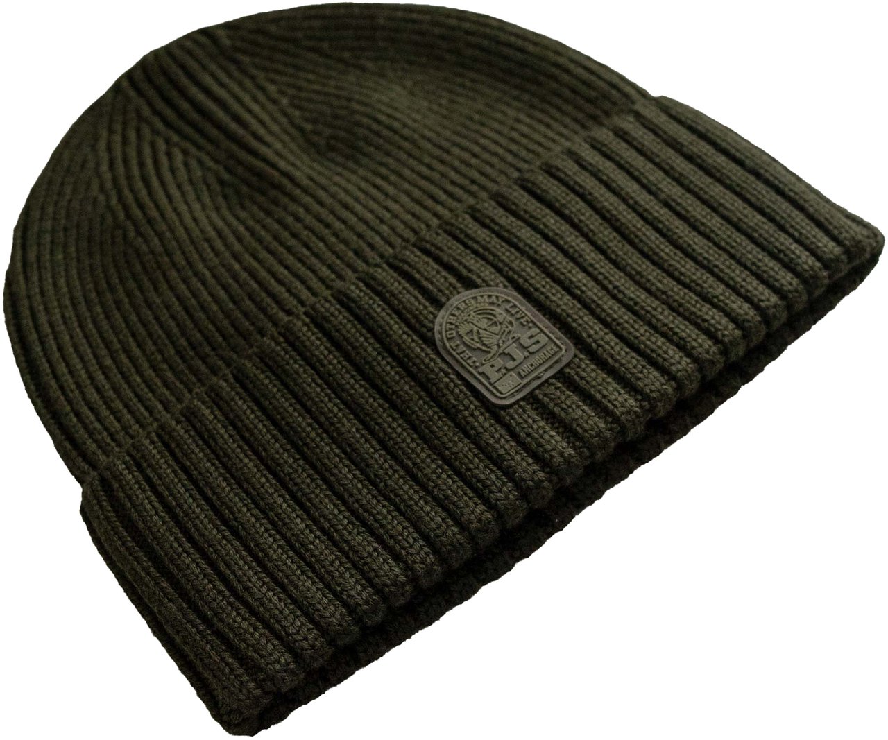 Parajumpers Parajumpers Muts Groen Plain Beanie Deep Moss Groen