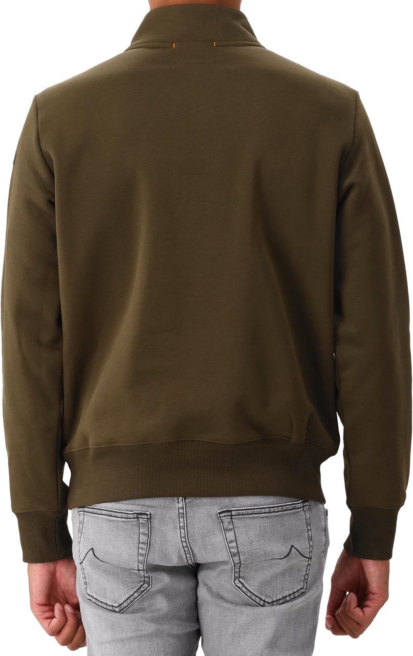Parajumpers Parajumpers Half Zip Groen Broad Peak Man Groen