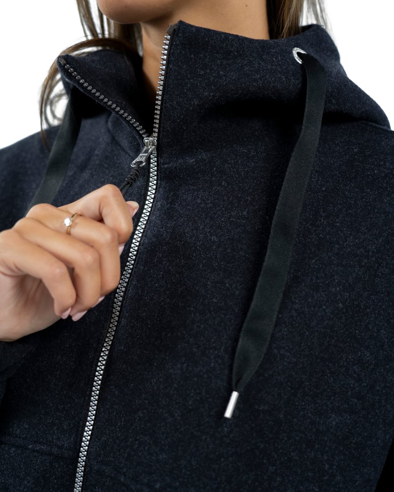 Parajumpers Ilean Fleece Jas Zwart