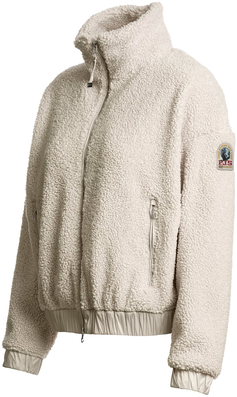Parajumpers Sori Power Fleece Jas Wit
