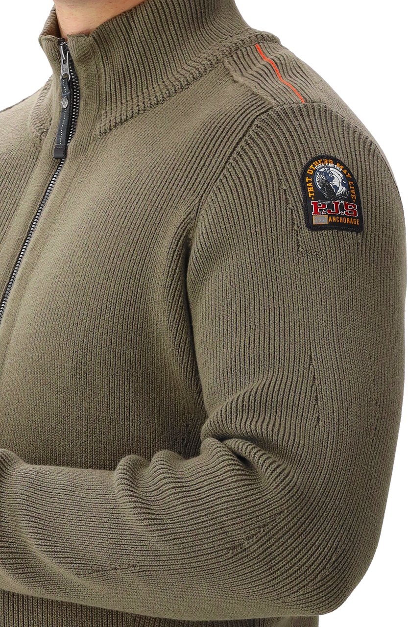 Parajumpers Parajumpers Gebreid Vest Groen Cardigan Sweater Groen