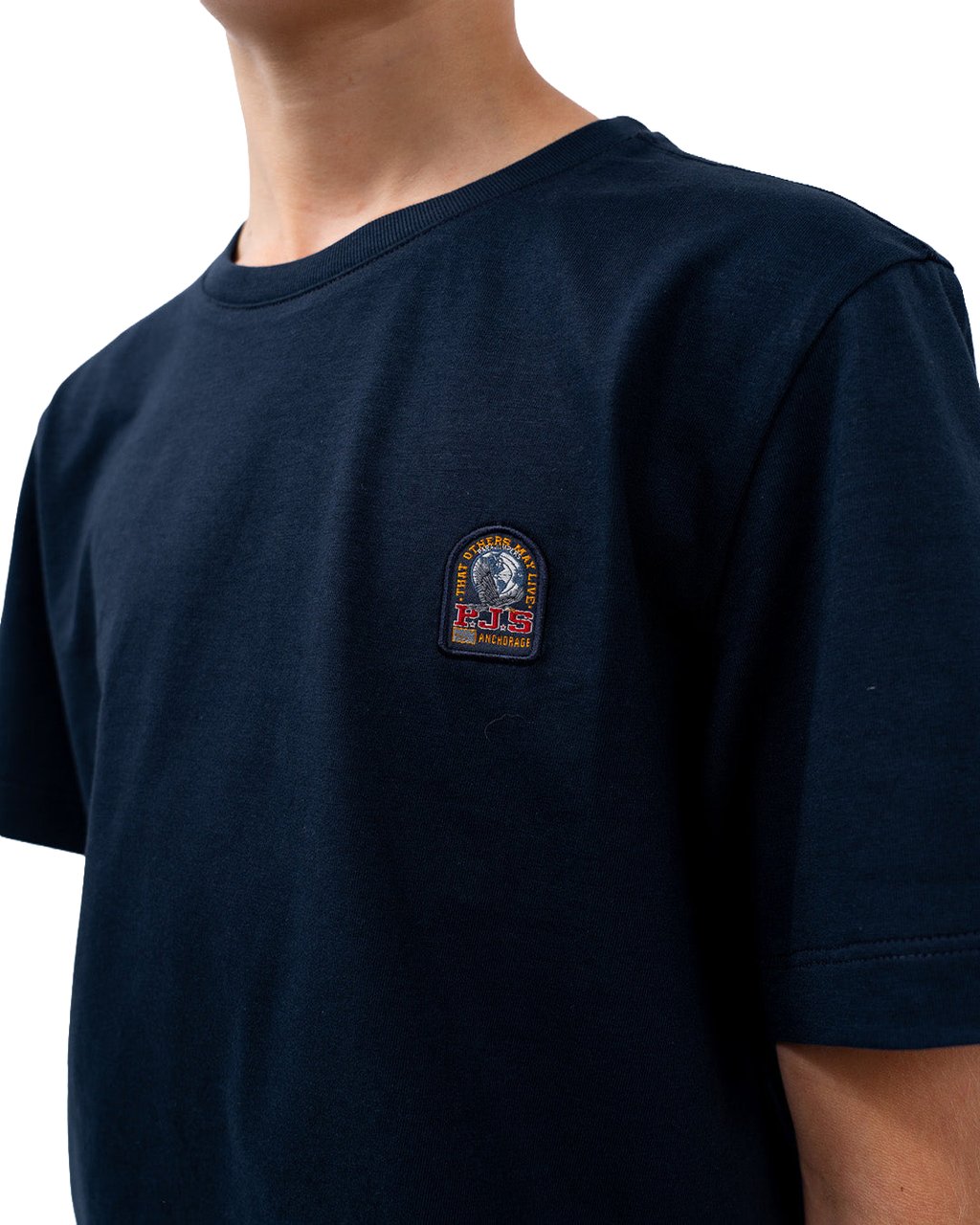 Parajumpers Patch T-Shirt Blauw