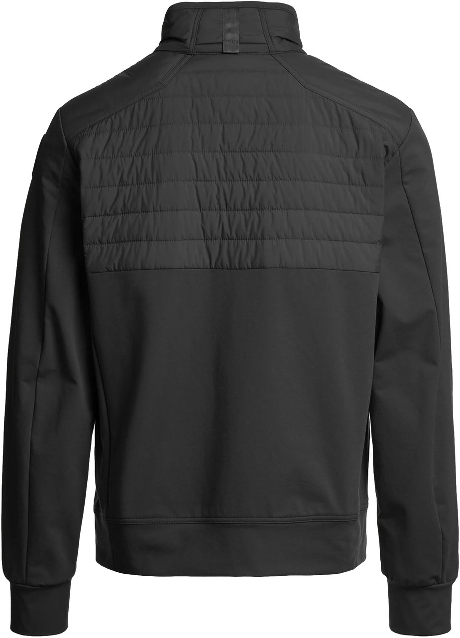 Parajumpers Douglas Fleece Nylon Jas Zwart