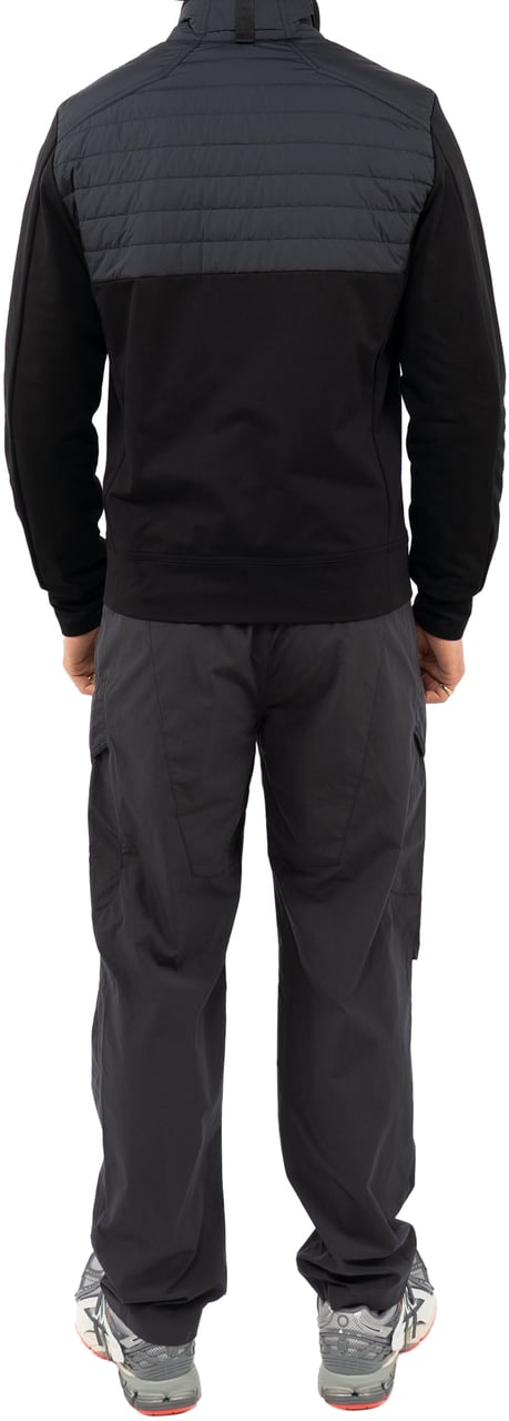 Parajumpers Douglas Fleece Nylon Jas Zwart