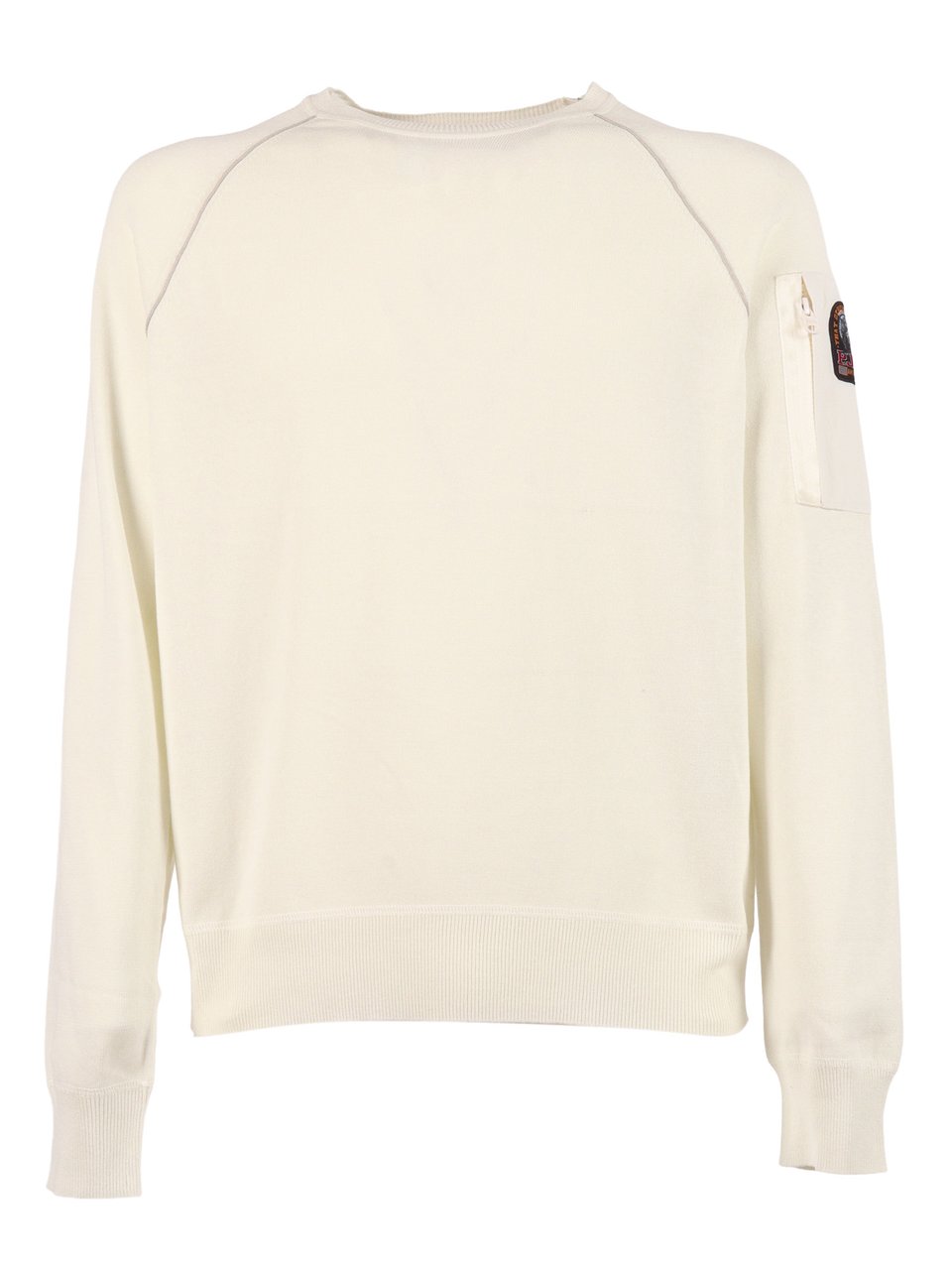 Parajumpers Barr Utility Pocket Crew Neck Sweater Neutraal