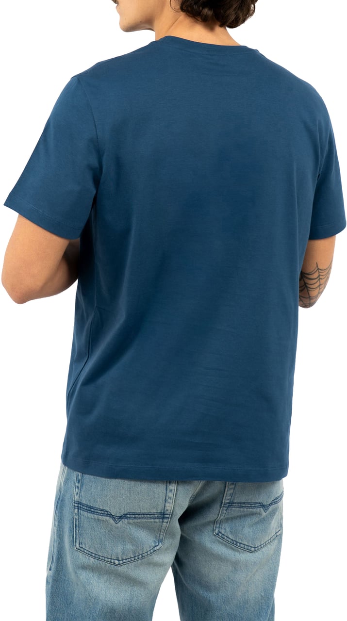 Parajumpers Patch T-Shirt Blauw