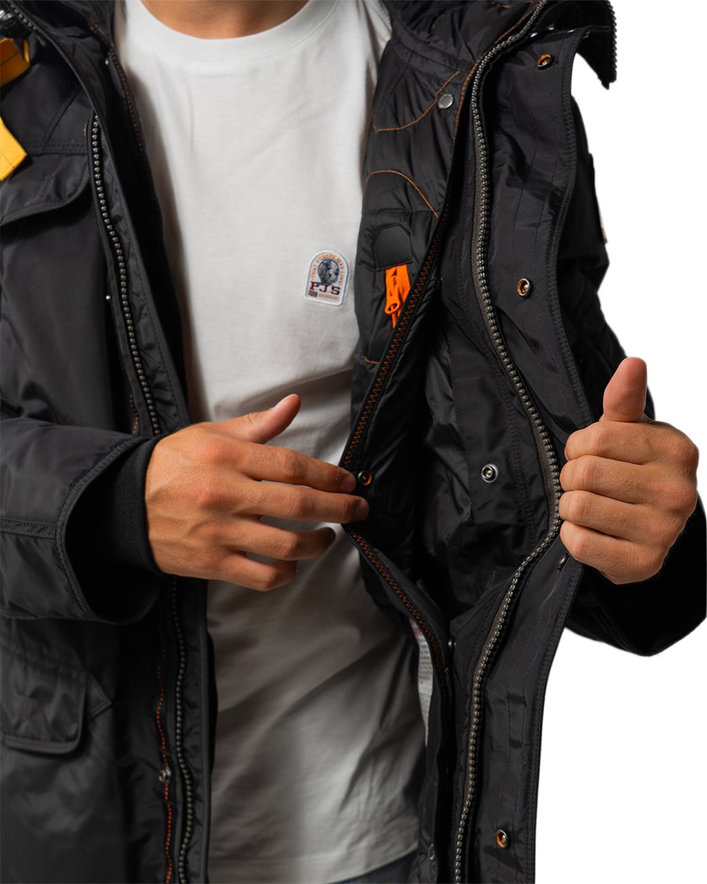 Parajumpers Right Hand Winterjas Zwart