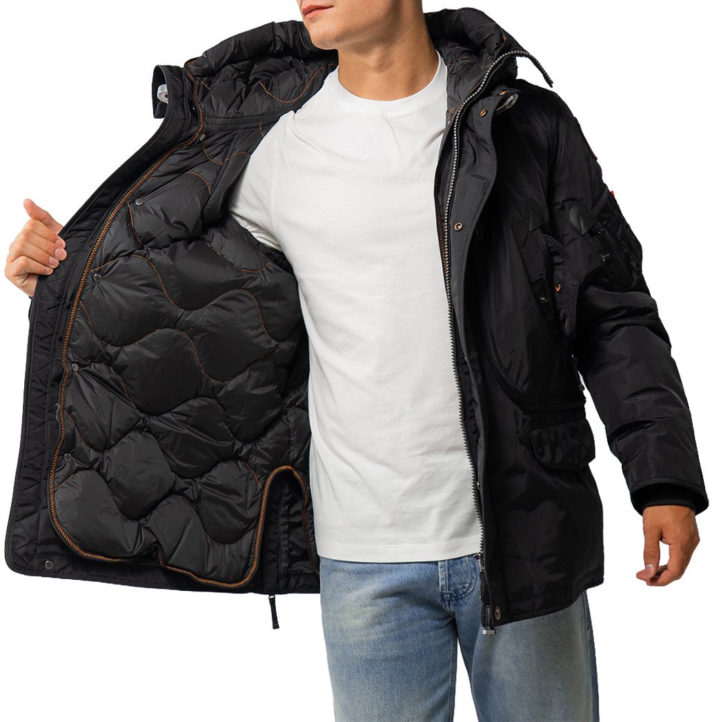 Parajumpers Right Hand Winterjas Zwart