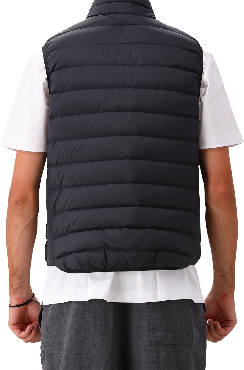 Parajumpers Bodywarmer Zwart Perfect Man Down Vest Zwart