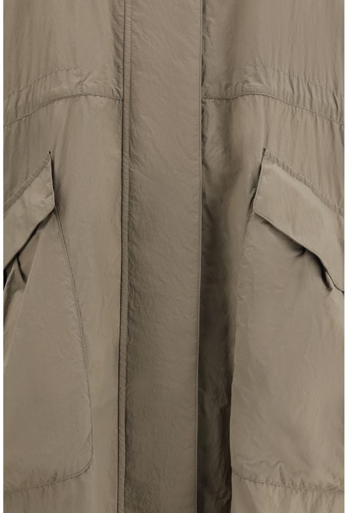 Parajumpers Bicolor Polyamide Trench Coat Divers