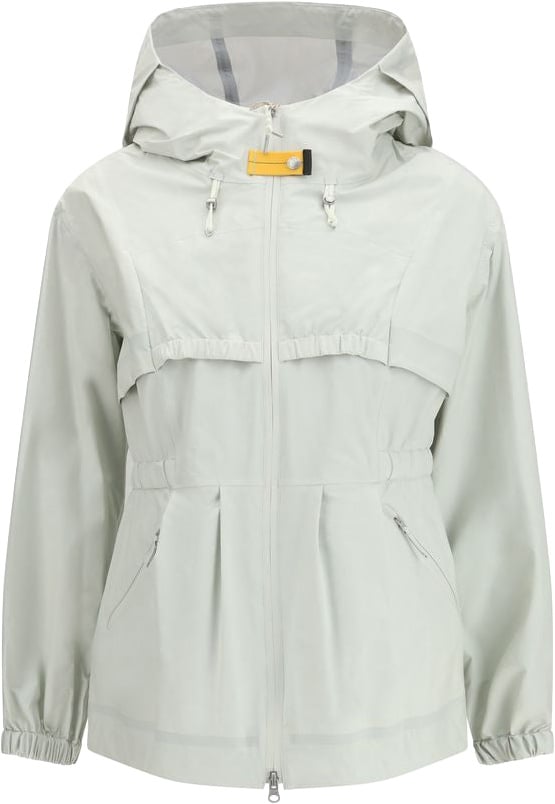 Parajumpers White Polyamide Shell Jacket Wit