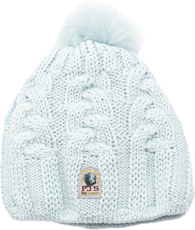 Parajumpers Kabelgebreide Muts Blauw