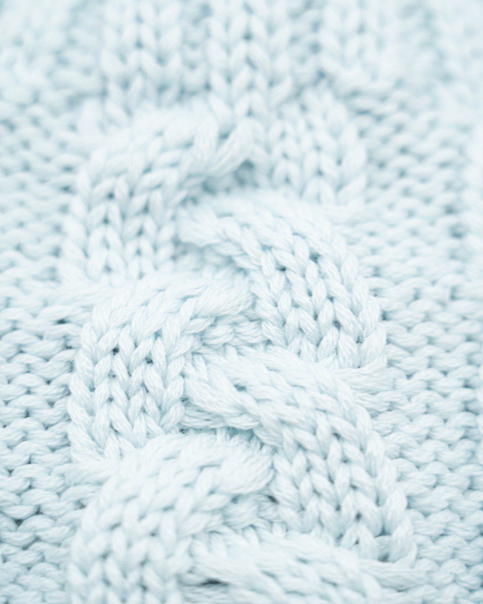 Parajumpers Kabelgebreide Muts Blauw