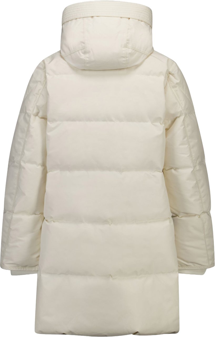 Parajumpers Longbear Kinder Meisjes Winterjas In Off White Wit