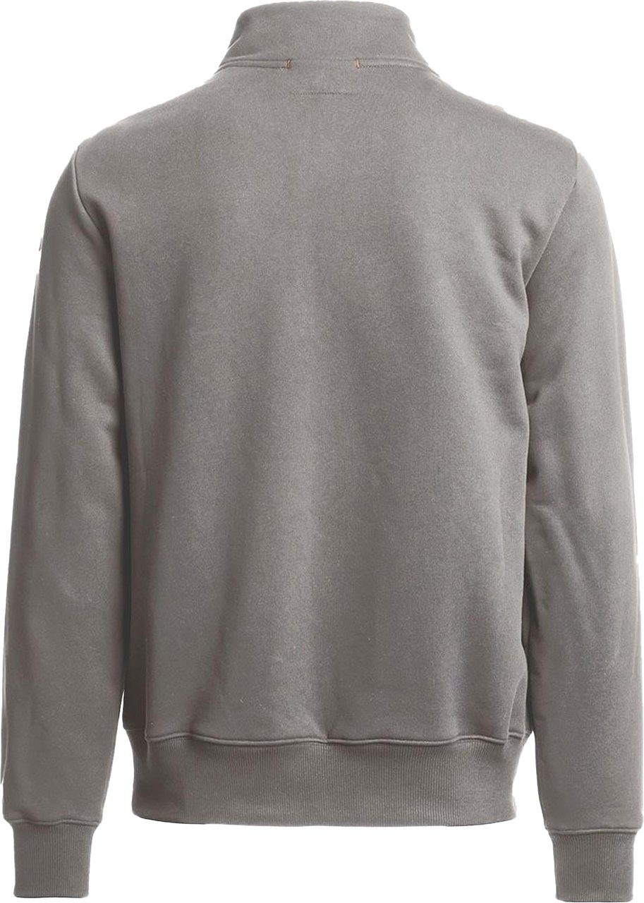 Parajumpers Heren Broad Peak Zip Sweater Grijs Grijs