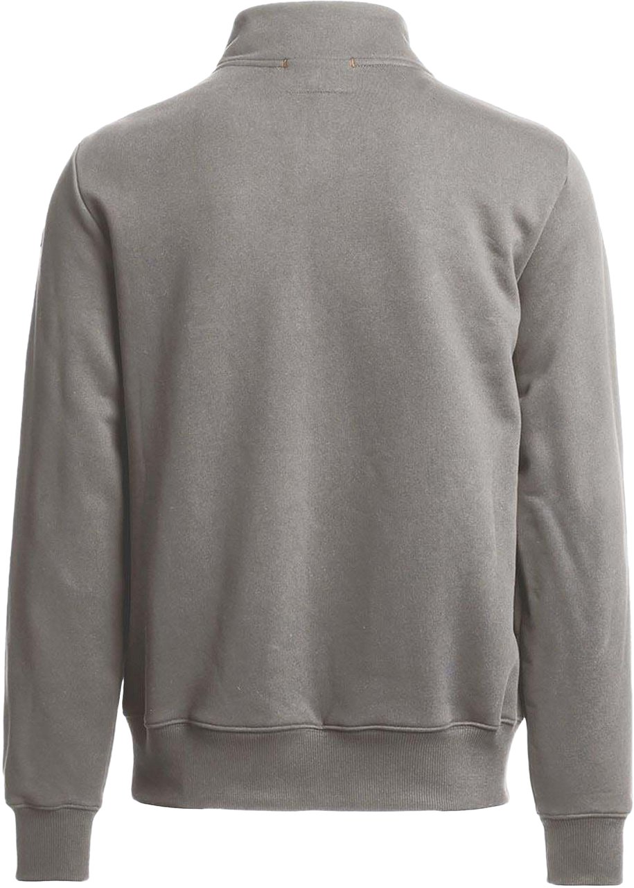 Parajumpers Heren Broad Peak Zip Sweater Grijs Grijs