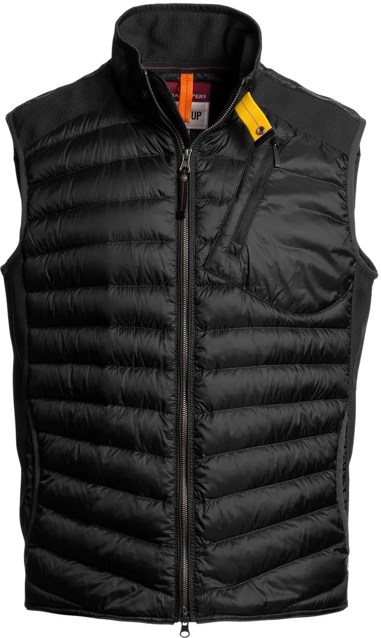 Parajumpers Heren Zavier Fleece Vest Zwart Zwart