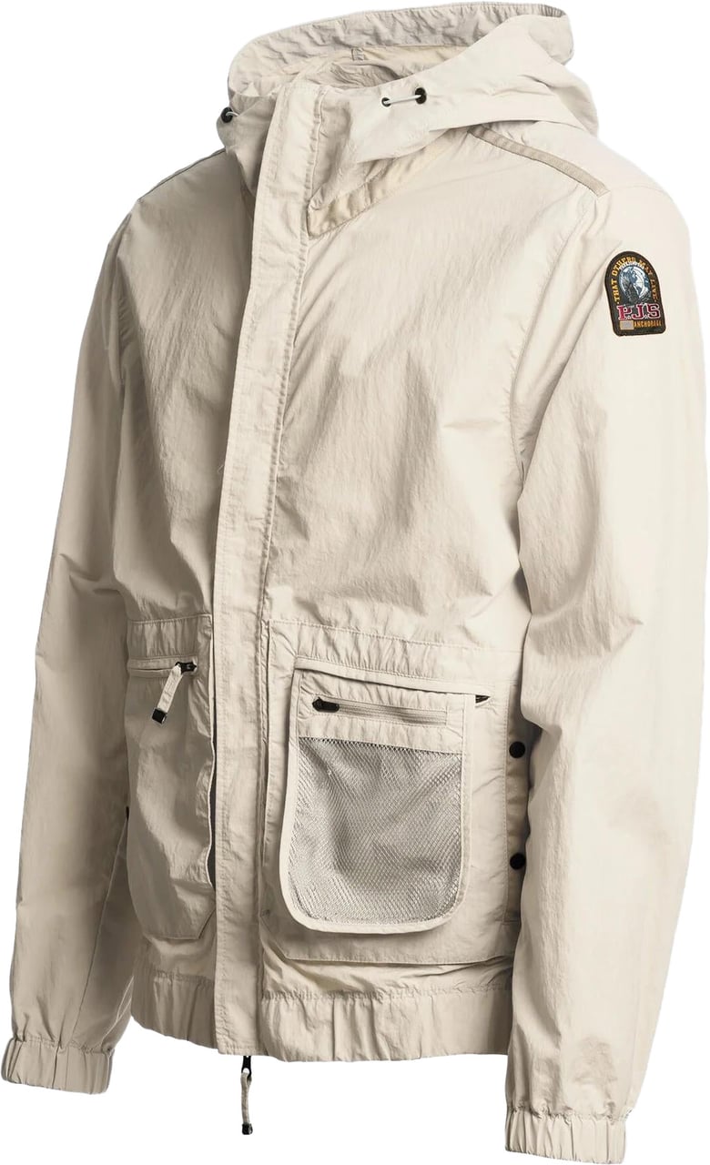 Parajumpers Heren Rube Hooded Jacket Beige Beige