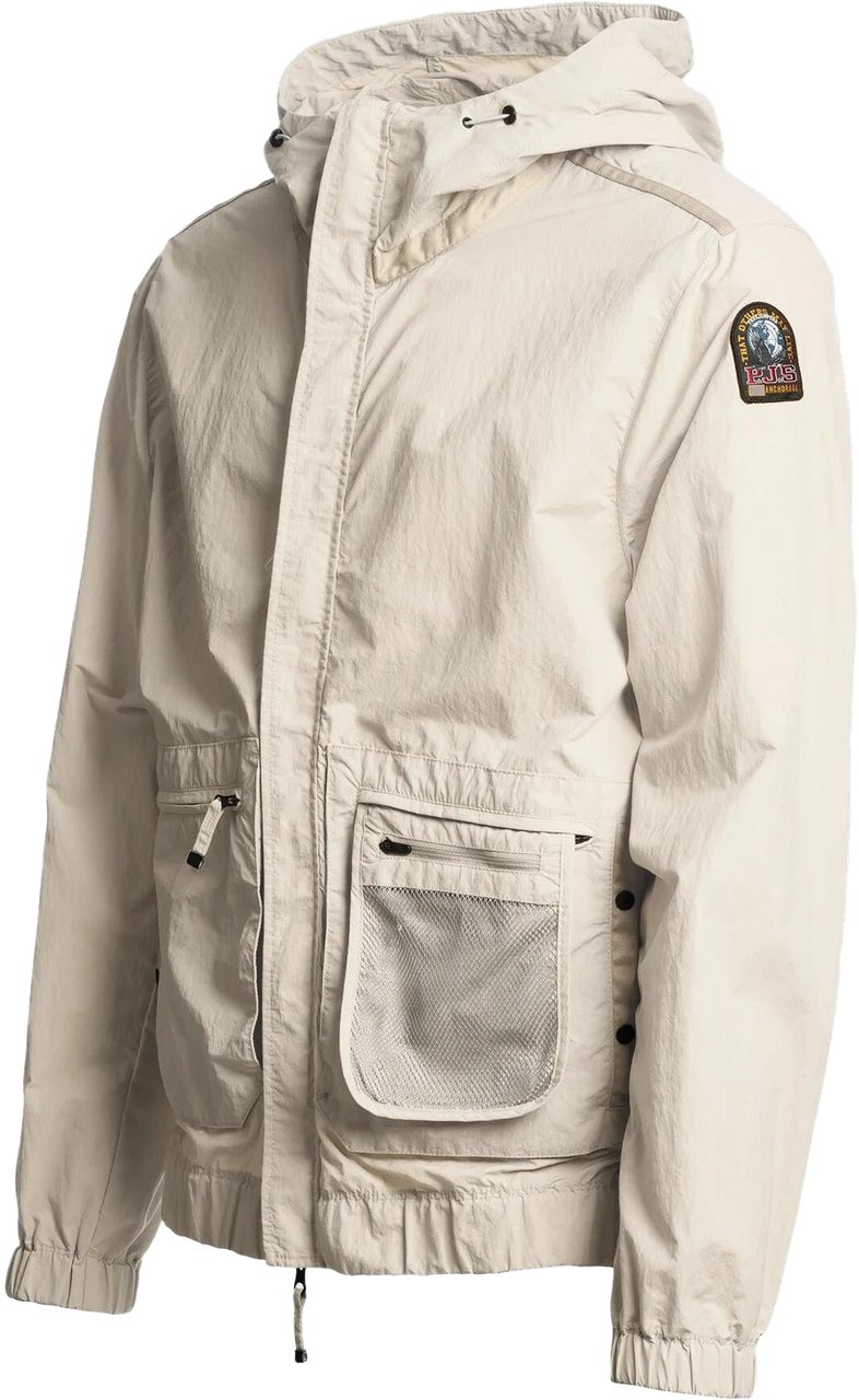 Parajumpers Heren Rube Hooded Jacket Beige Beige